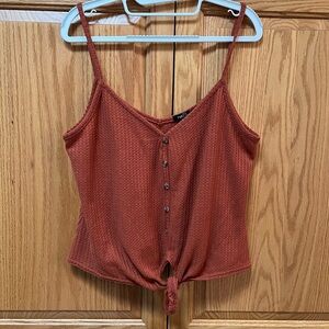 Rue21 Terracotta Textured Top, EUC, Size XL